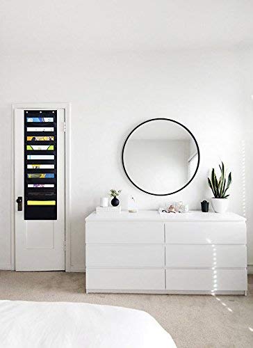 ZKOO Hanging File Folders Pocket Chart  10 Pocket & 3 Hanger Cascading Wall Organizer - Organize Your Assignments  Files  Scrapbook Papers & More  Perfect Organization for Classroom  Home  Office - Image 4